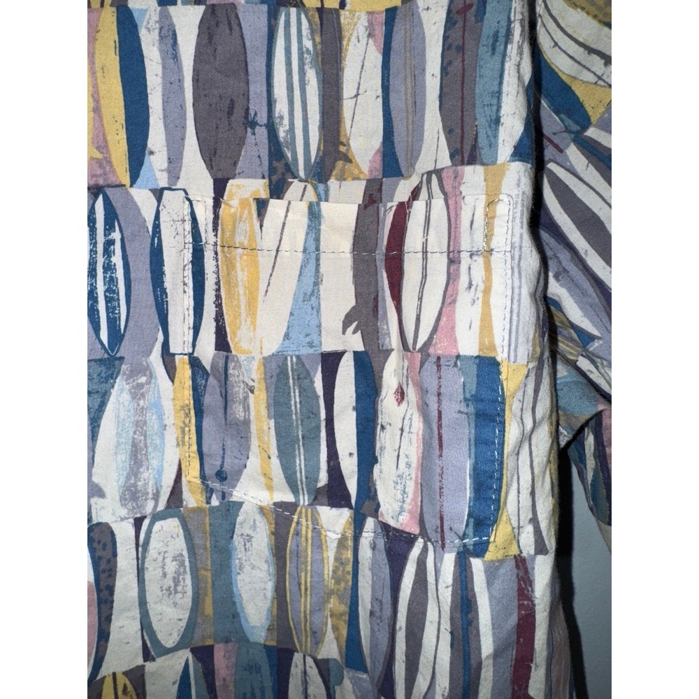Tori Richard Board room short sleeve Hawaiian surfboards button up medium - Picture 3 of 7